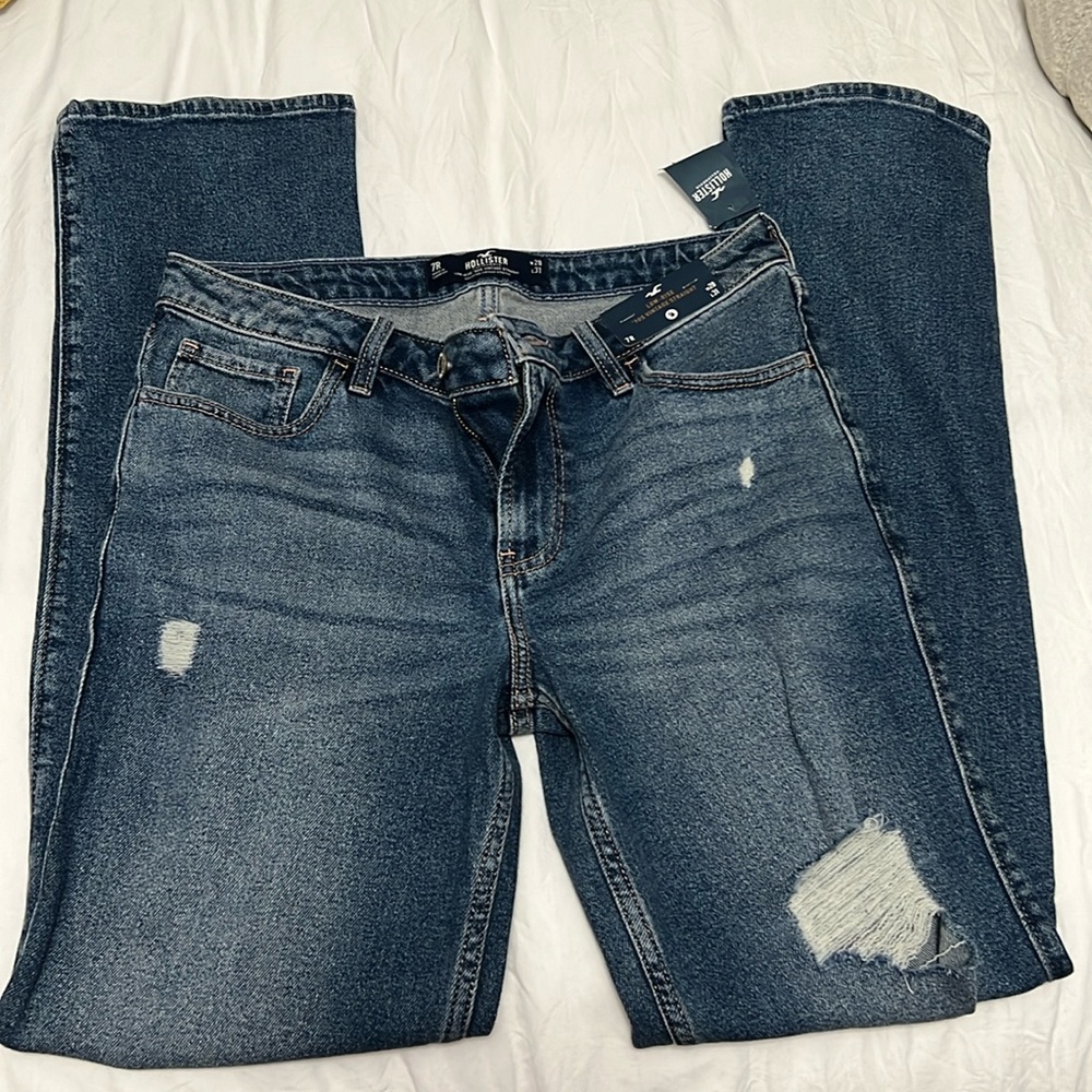 Hollister low rise vintage straight jean